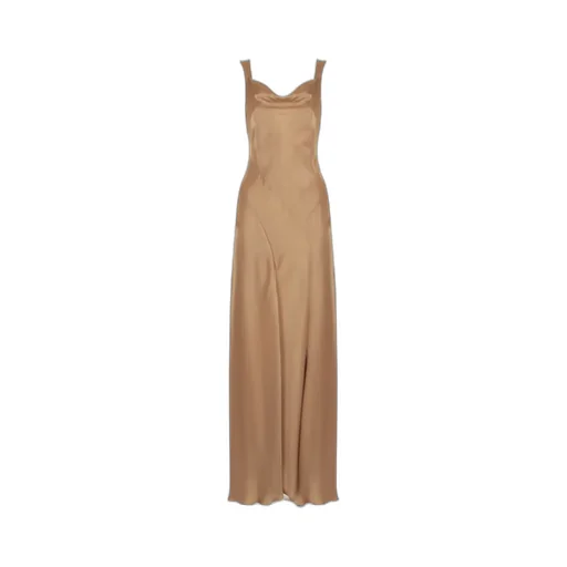 Cut Out Cocktail Satin Dress