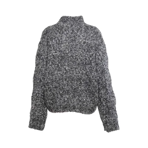 High-Neck Long-Sleeve Jumper