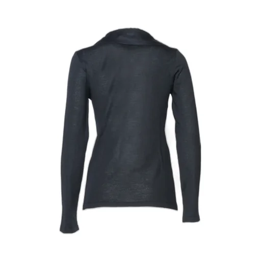 V-Neck Long-Sleeved Blouse