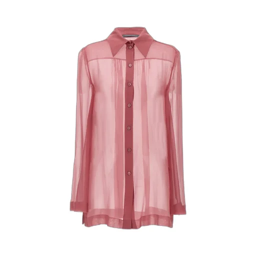 Long-Sleeved Button-Up Shirt