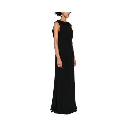 Low-Back Sleeveless Maxi Dress