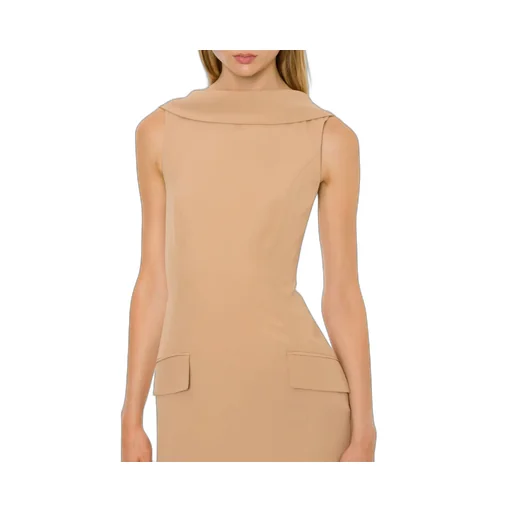 Low-Back Sleeveless Maxi Dress