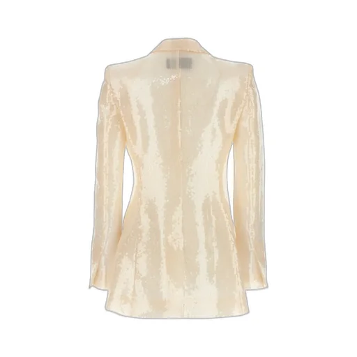 Sequin Embellished Single-Breasted Blazer