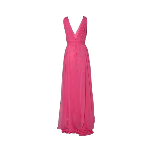 Draped Sleeveless Gown