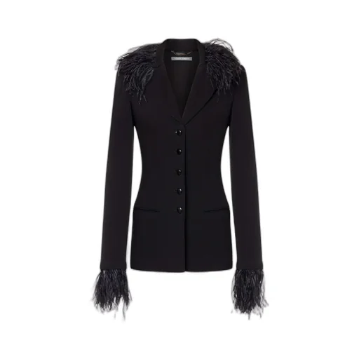 Embellished Single Breasted Jacket