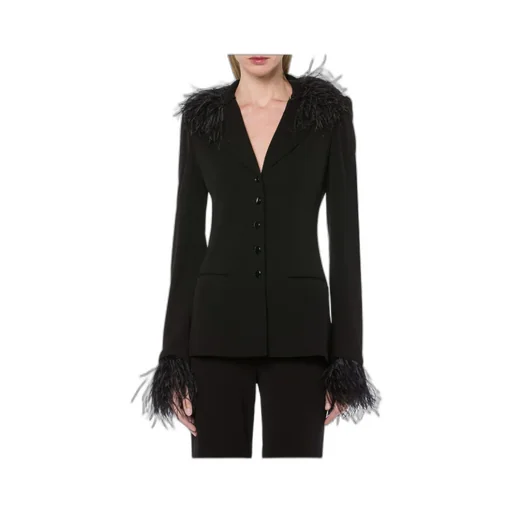 Embellished Single Breasted Jacket
