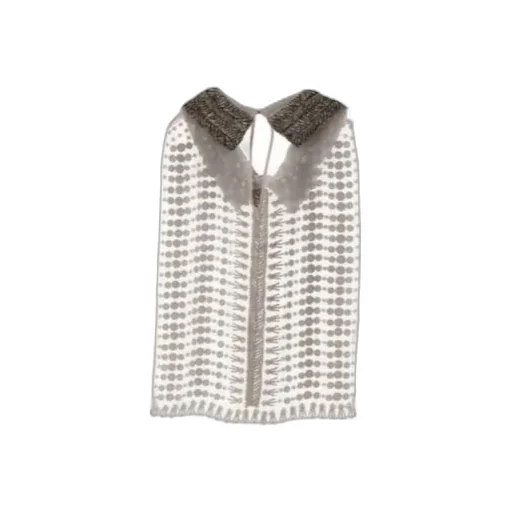 Beaded Chiffon Top