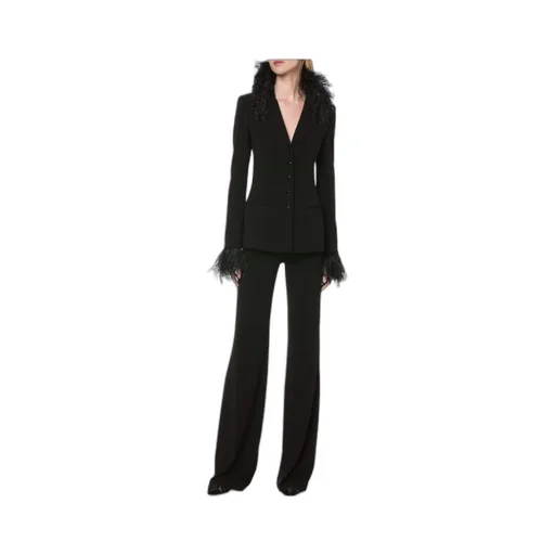 Embellished Single Breasted Jacket