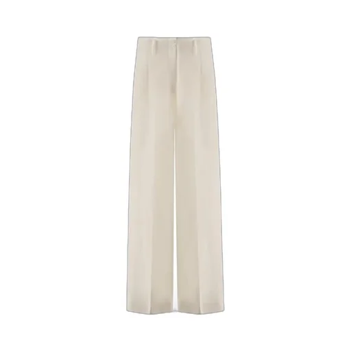 Wide-Leg Tailored Trousers