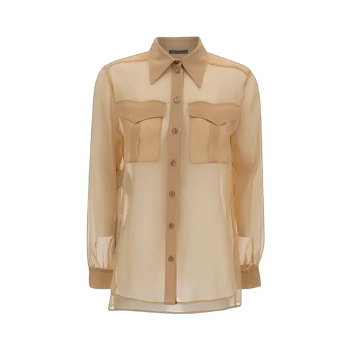 Chiffon Long-Sleeved Shirt