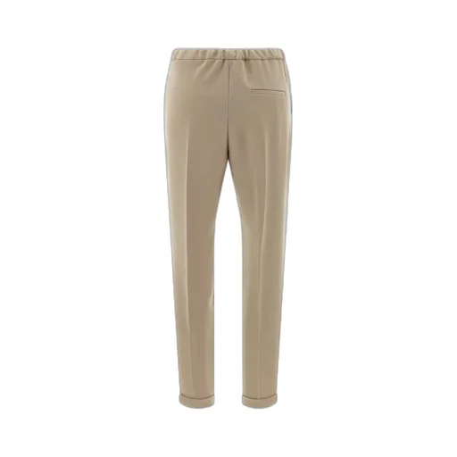 Elasticated Pleat Trousers