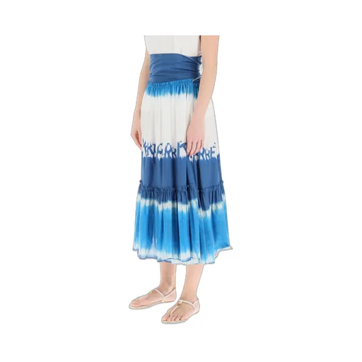 Tie-Dye Midi Skirt