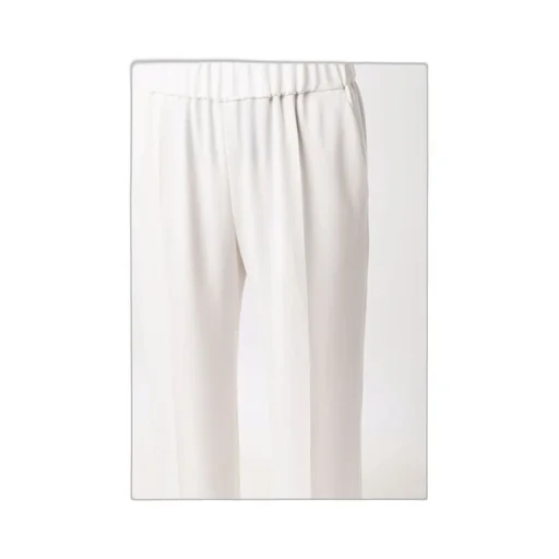 High-Waist Wide-Leg Trousers