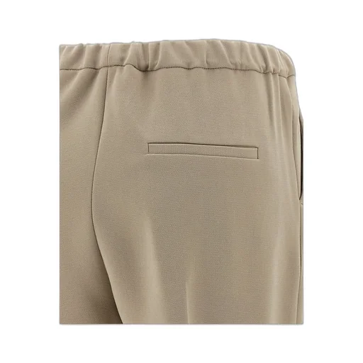 Elasticated Pleat Trousers