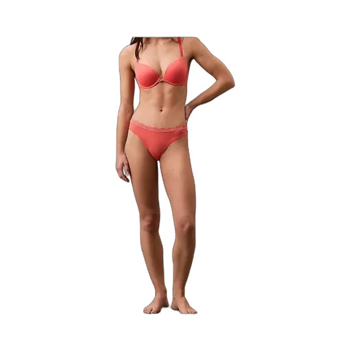 Micro Stretch With Lace Thong