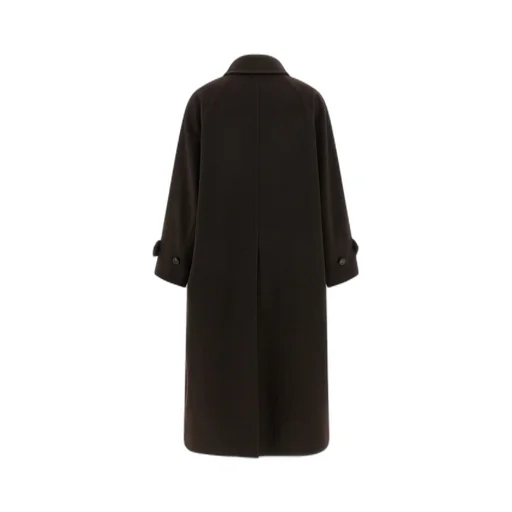 Virgin Wool Long Coat
