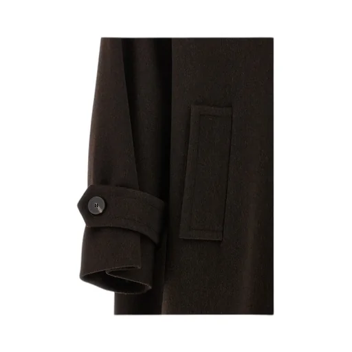 Virgin Wool Long Coat