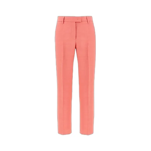 Pleated Straight-Leg Pants