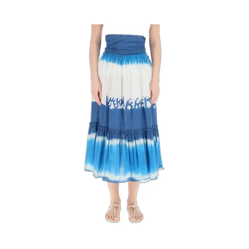 Tie-Dye Midi Skirt