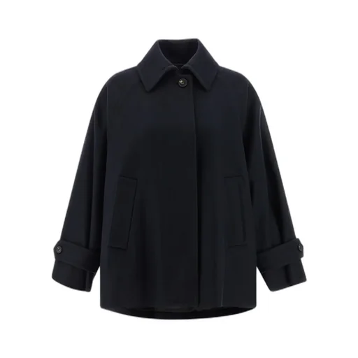 Bat Sleeve Caban Coat
