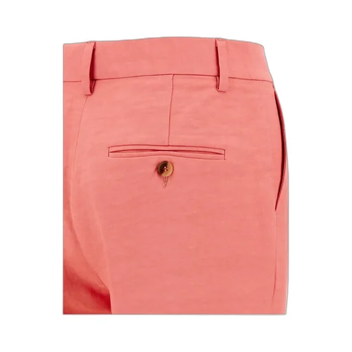 Pleated Straight-Leg Pants