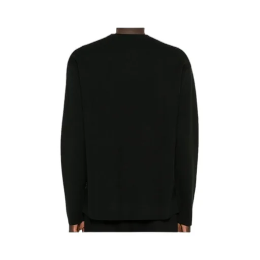 Fine Knit Crew Neck Pullover