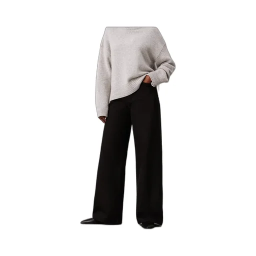 Wide Leg Denim Jeans