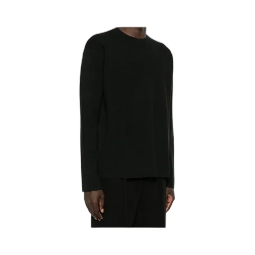 Fine Knit Crew Neck Pullover