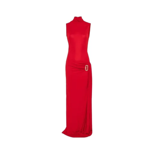 Sleeveless Draped Maxi Dress