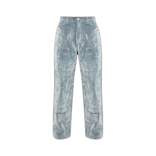 Corduroy Straight Trousers
