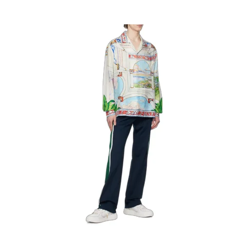 Mesh Tape Track Pants