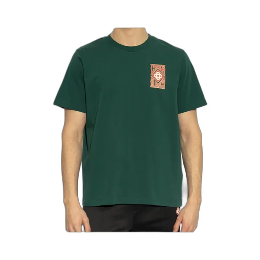 Gothic Logo Printed Short Sleeved T-Shirt