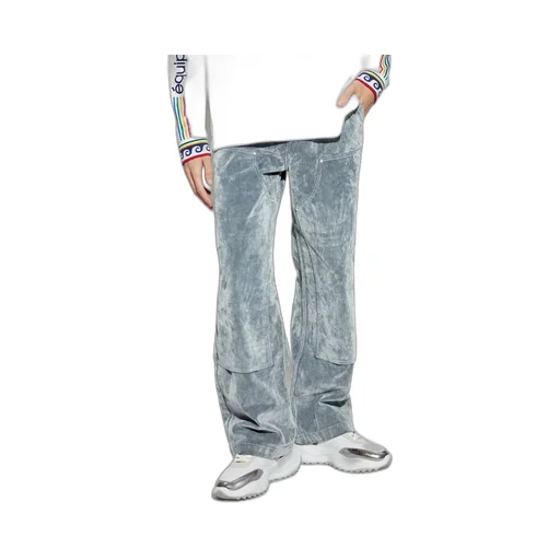 Corduroy Straight Trousers