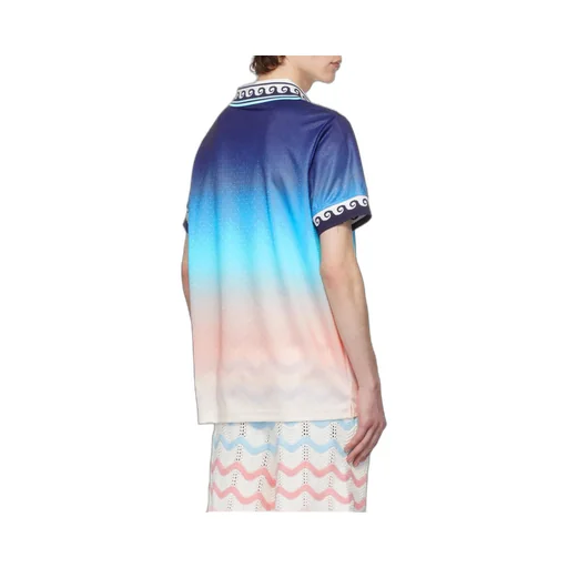 Jacquard Gradient Football Shirt