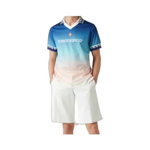 Jacquard Gradient Football Shirt