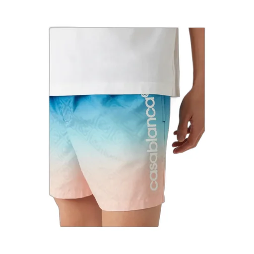 Gradient Football Shorts