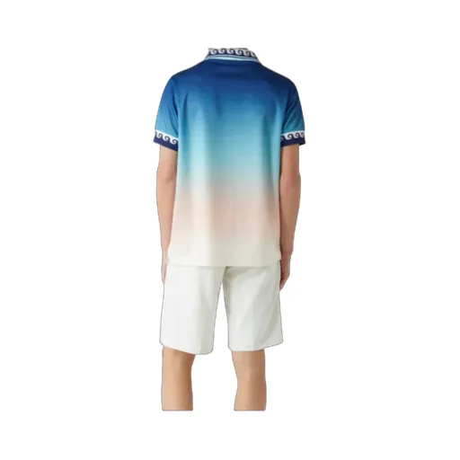 Jacquard Gradient Football Shirt