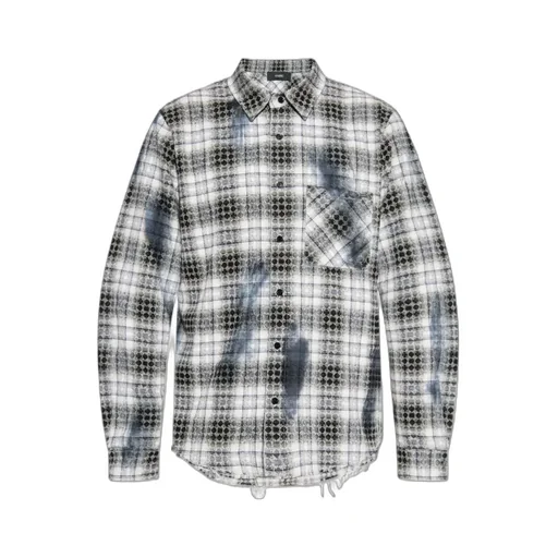 Frayed Checked Shirt