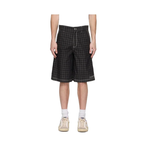 Geometric-Print Shorts