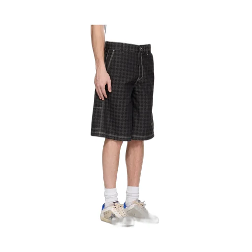 Geometric-Print Shorts