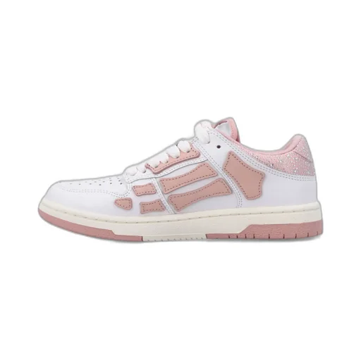 Low Top Sneakers With Perforated Detailing