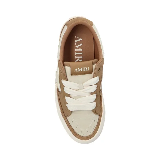 Lace-Up Low-Top Sneakers