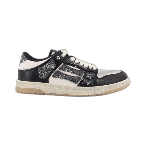 Bandana Skel Top Low Leather Low-Top Sneakers