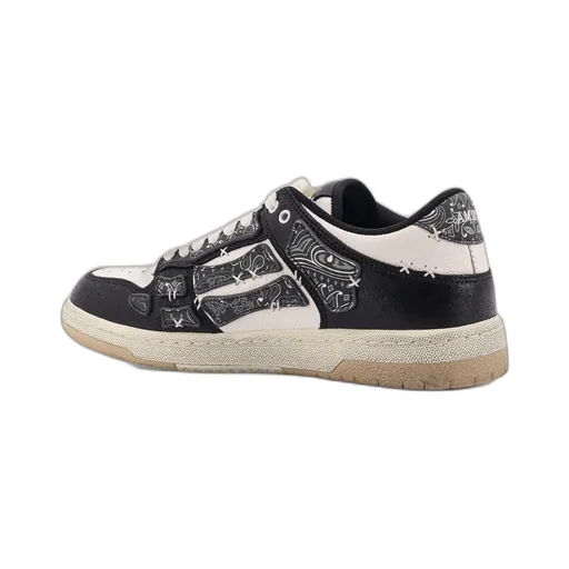 Bandana Skel Top Low Leather Low-Top Sneakers