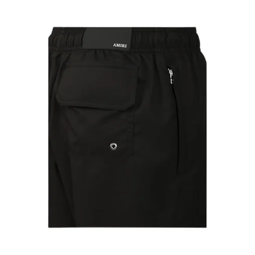 Embroidered-Logo Swim Shorts