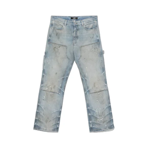 Multi-Pocket Denim Trousers