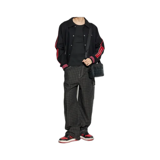 Ma Quad Checked Trousers