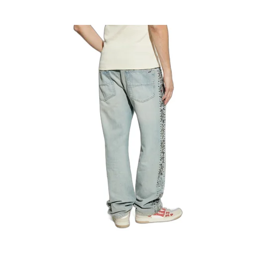 Crystal-Embellished Jeans