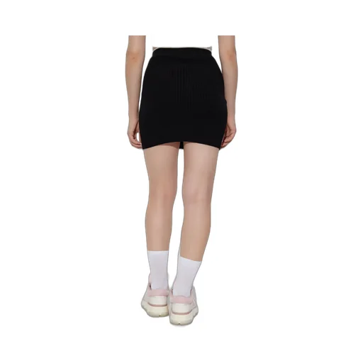 Ribbed Mini Skirt