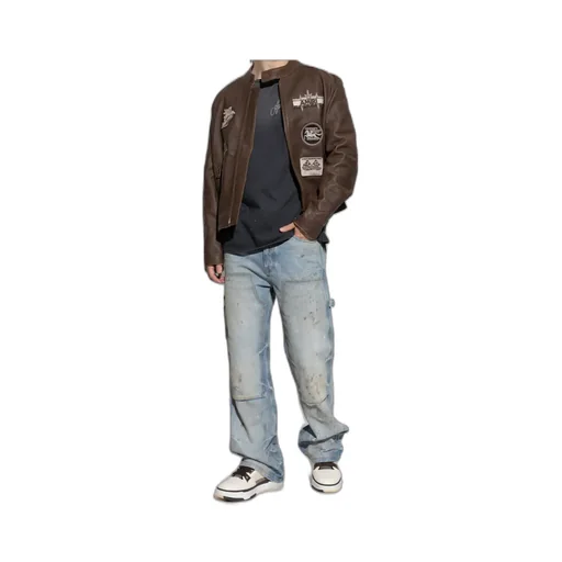 Logo-Patch Jeans